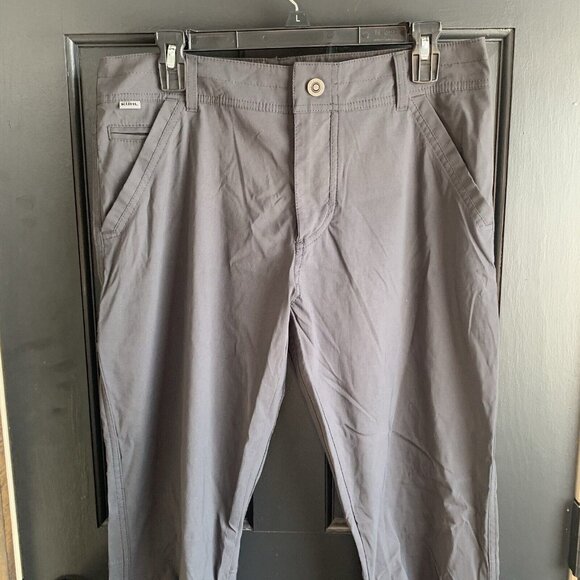 Kuhl Renegade Afire Pants Men 32 x 32 Black Lightweight Performance Nylon 5158 - Picture 4 of 16